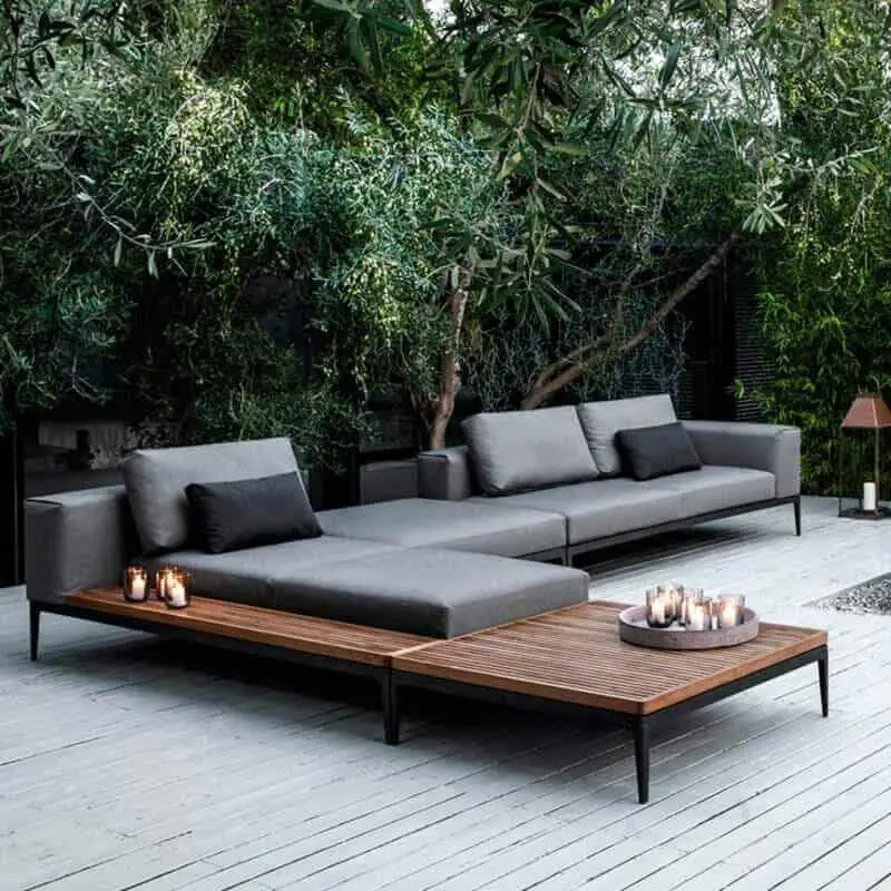 On this contemporary wooden outdoor furniture post, you will find not only furniture but also other wood-made decor ideas when it comes to the many takes to contemporary outdoor decor. Don't forget to pin to your Outdoor decor Pinterest board.