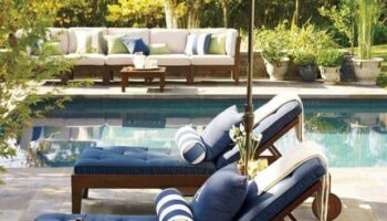 27 Outdoor Poolside Furniture Ideas
