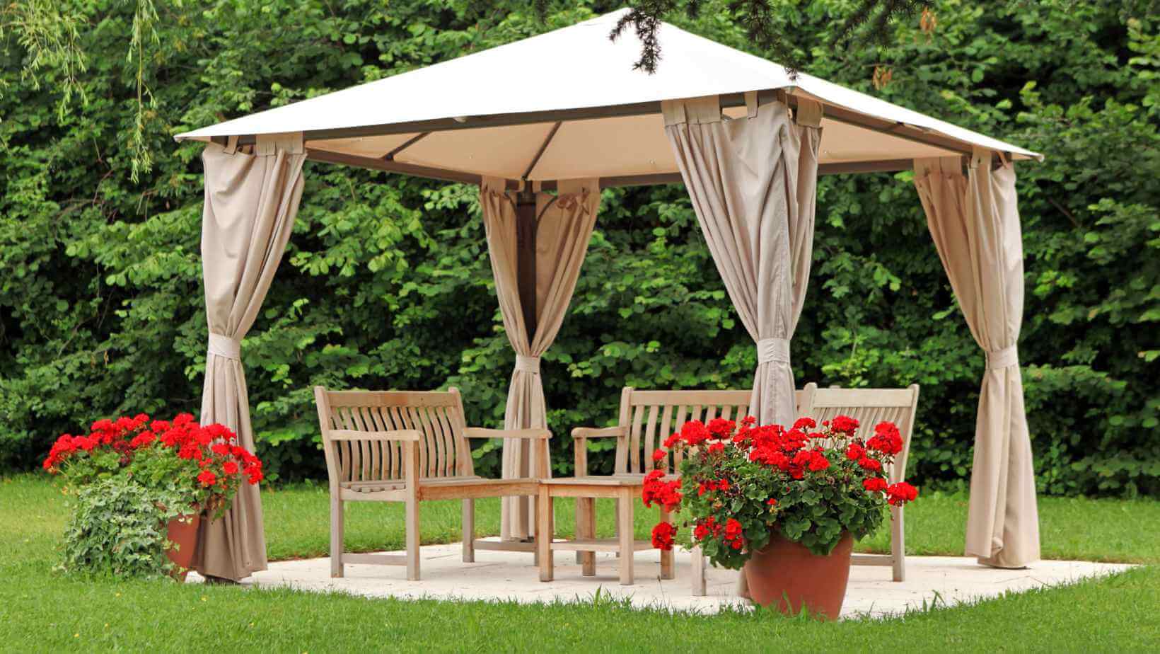 How To Anchor A Gazebo On Grass