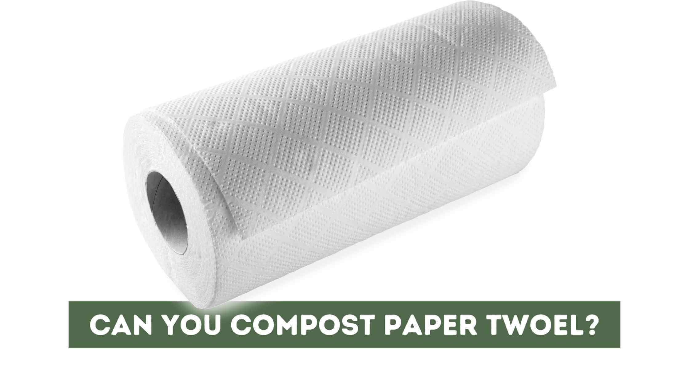 Can You Compost Paper Towel